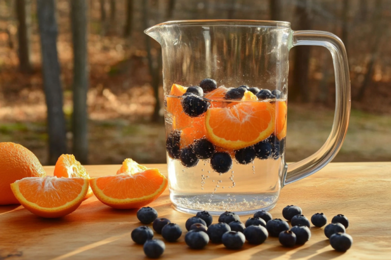 Blueberry Orange Water