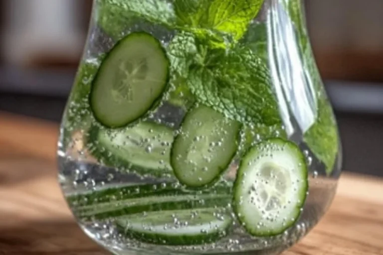 Cucumber and Mint Detox Water