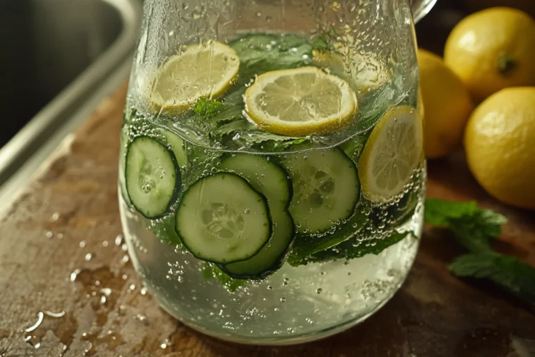 Cucumber Lemon Mint Drink