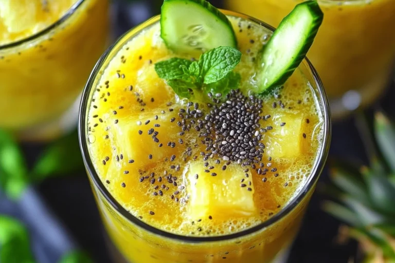 Pineapple and Cabbage Juice