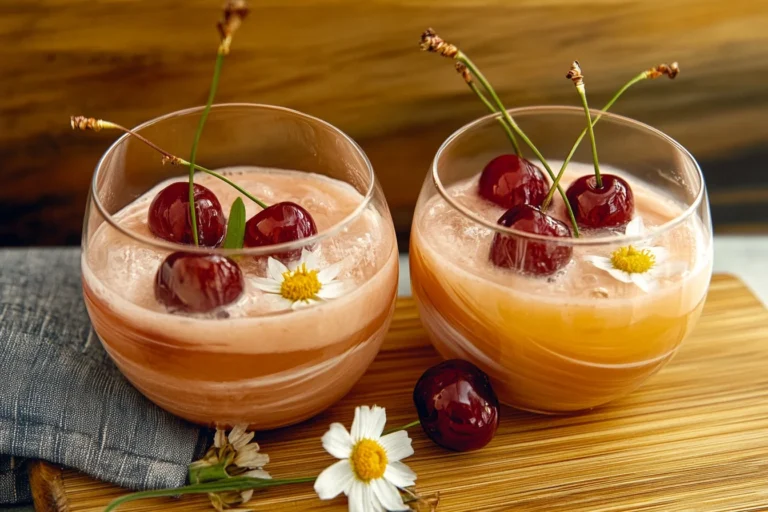 Cherry and Chamomile Juice