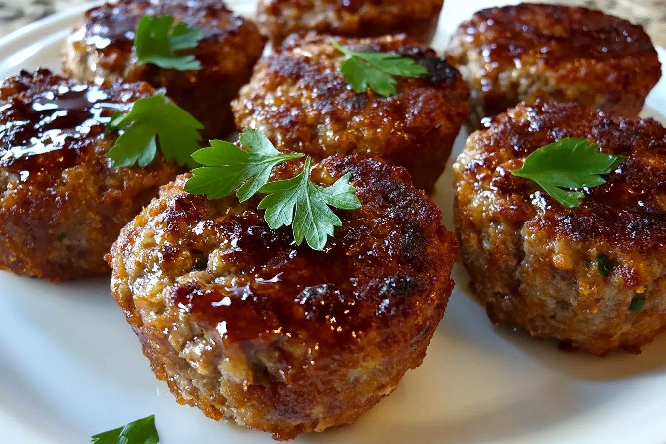 Turkey Veggie Meatloaf Cups