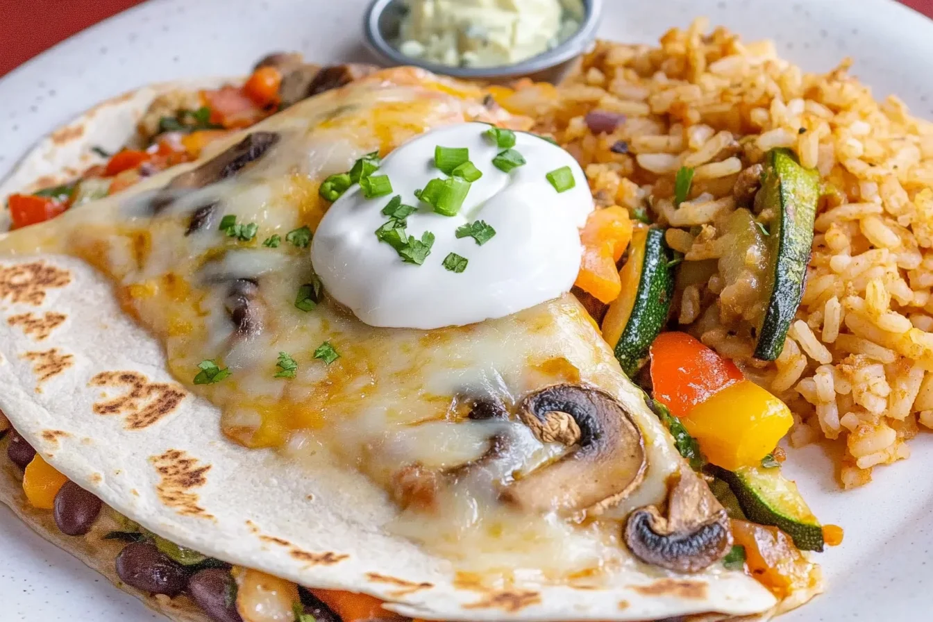 Farmer’s Market Vegetarian Quesadillas