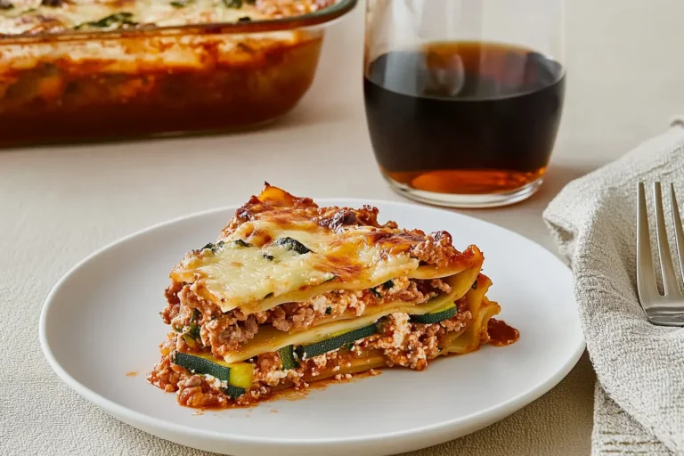 No-Noodle Zucchini Lasagna
