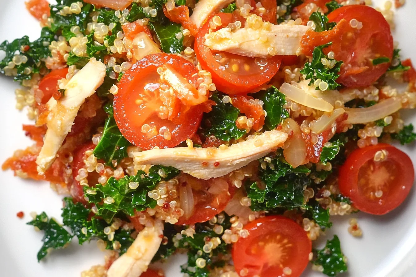 Chicken with Quinoa and Veggies