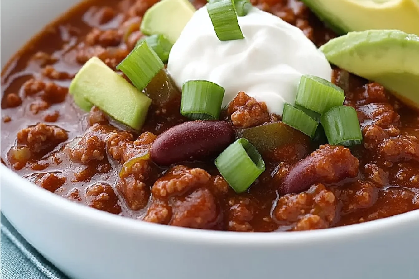 Terrific Turkey Chili