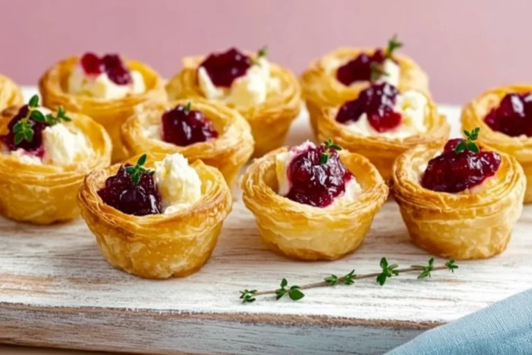 Brie and Cranberry Smashed Roast Potatoes
