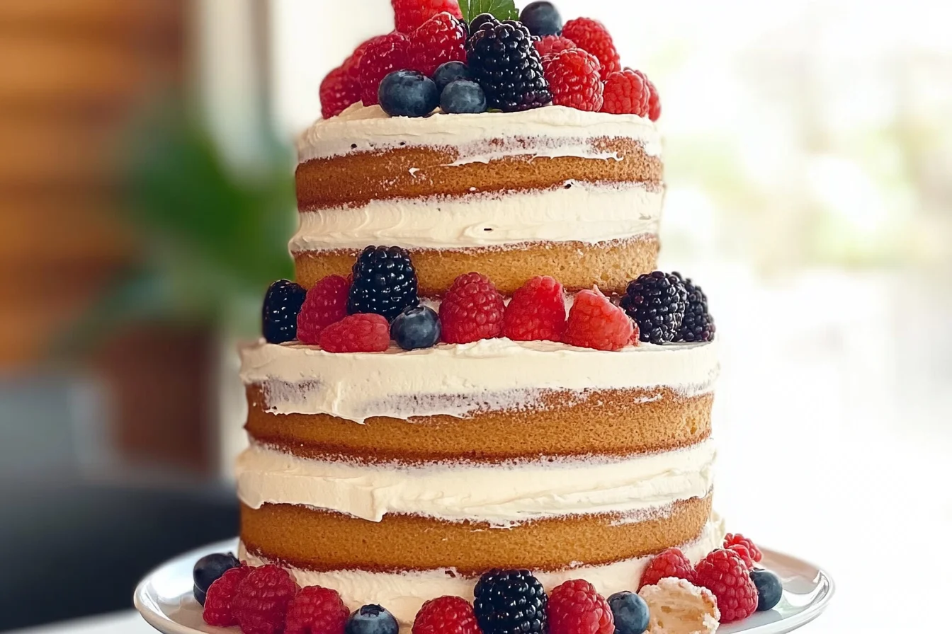 Summer Berry Cake
