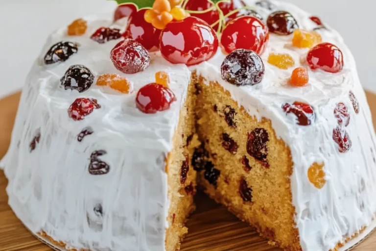 Retro Christmas Royale Cake