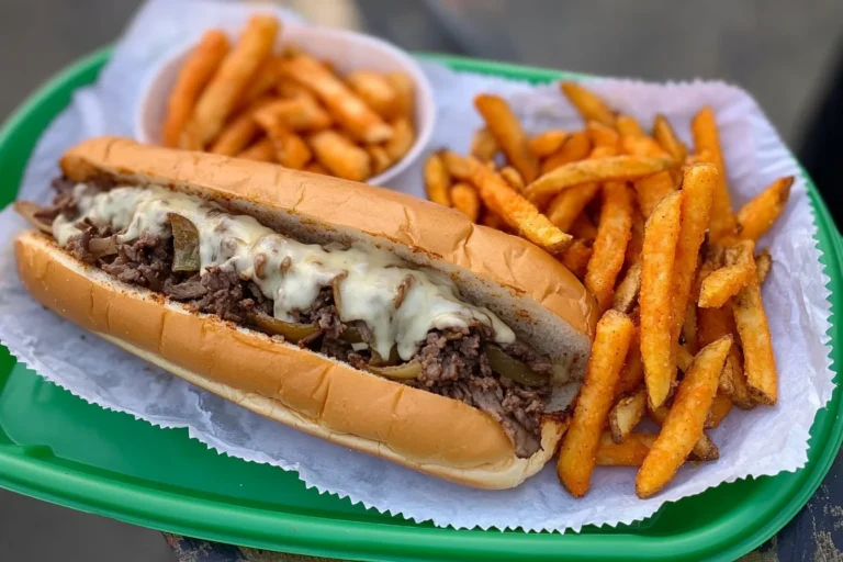 Philly Cheesesteak with Double Fries