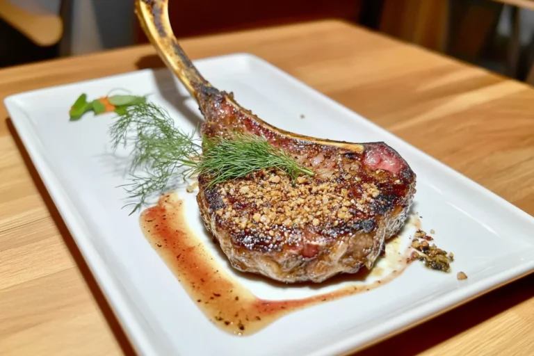 24k Gold Tomahawk Steak