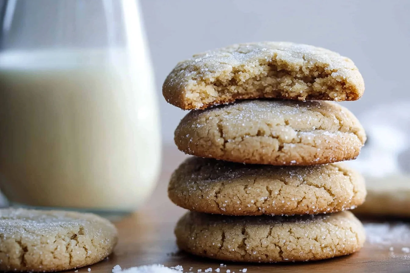 Plate of delicious gluten free sugar cookies ready to enjoy