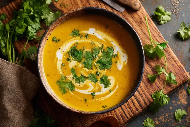 Curried Lentil and Chickpea Soup